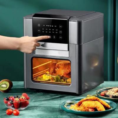 China New Arrival Smart Digital Cooking Smart Touch Screen 8 Preset Healthy 8 In 1 Heated Cooking Toaster Oven Air Fryer for sale