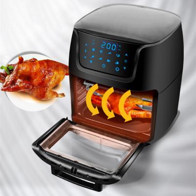 China Household Professional Plastic Commercial Touch Screen Hotel Large Capacity Oil Free Electric Toaster Oven Air Fryer for sale