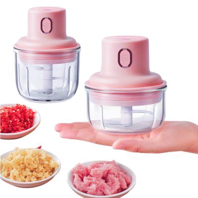 China Easy Operation Multifunctional Handheld Electric Mini Food Chopper Commercial Household Food Processor for sale