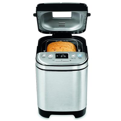 China Lid with automatic small stainless steel viewing window home professional stick automatic smart electric bread maker for sale