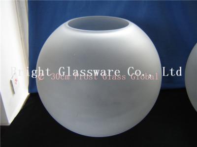 China frosted glass lamp shade, glass global cover for sale