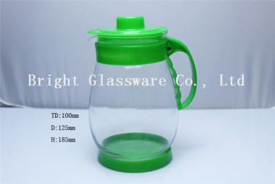 China buy glass water bottle, glass tea pot with handle in home for sale