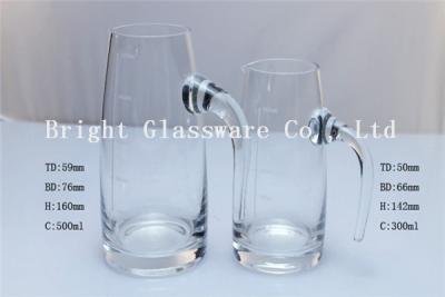 China glass wine decanter, Glass Milk Bottles, juice pot for Parties for sale