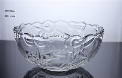 China best quality glass fruit plate, glass container use in home & hotel for sale