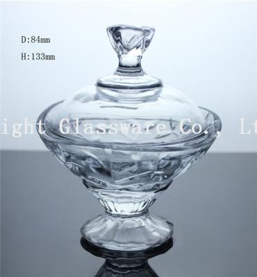 China glass fruit plate supplier, glass candy container use in home & hotel for sale