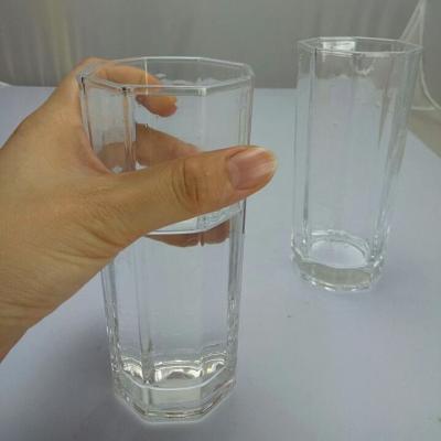 China Hot sale extremely white glass clear tumbler glass drinking cup for wholesale for sale