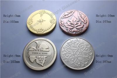 China New design luxury brand metal lid for candle jars for sale