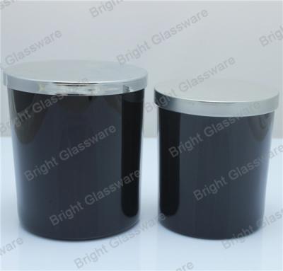 China black candle holder with silver lid for wholesale for sale