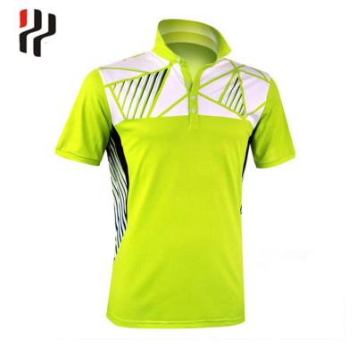 China Couple's breathable porcelain sports badminton wear, sportswear volleyball, high quality badminton polo shirt for sale