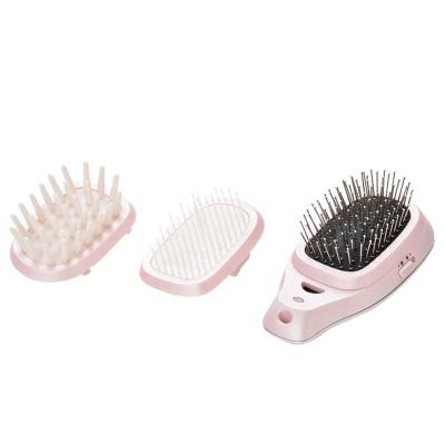 China TAIYUN Nondisposable AB620 Mini Electric Ionic Hair Brush Detachable Portable for sale