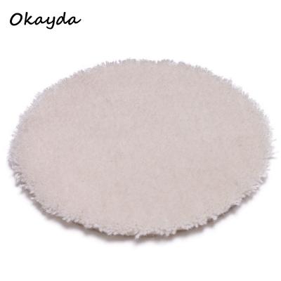 China Bodies double sided 100% wool polishing pad for sale