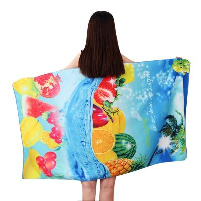 China QUICK DRY custom factory beach towel playa toalla microfibra towels beach for sale