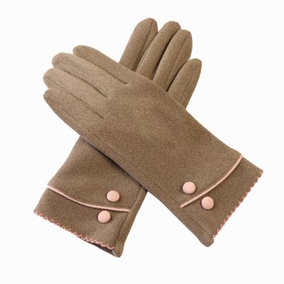 China Wholesale Comfortable Ladies Travel Ski Gloves Touch Screen Colorful Women Warm Winter Gloves for sale