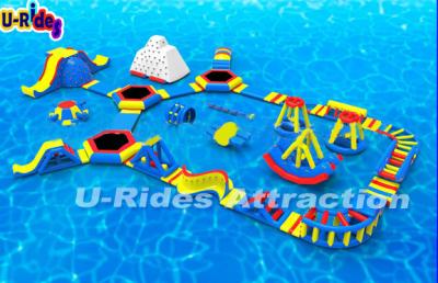 China Inflatable Swimming Pool For Adults / Outdoor Sea Water Park Air Sealed for sale