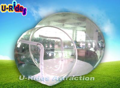 China Small Waterproof Inflatable Bubble Tent Clear Inflatable Lawn Tent With Entrance for sale