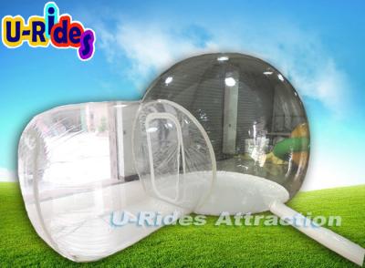 China Round Clear Inflatable Lawn Tent Outdoor Bubble Camping Tent With 12 Months Warranty for sale