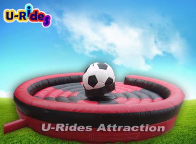 China 400KG Soccer Shape Mechanical Rodeo Bull Fiberglass For School Event for sale