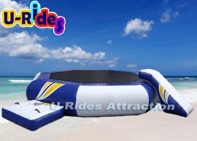 China 4M Diameter Inflatable Water Parks Waterproof Floating Water Trampoline Rental for sale