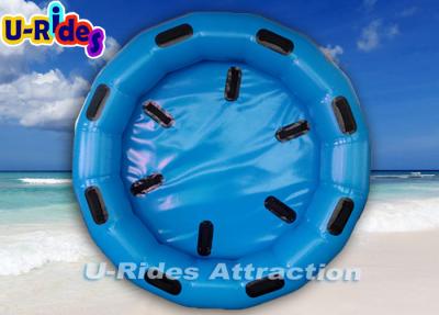 China Bule Color Inflatable River Rafts Rental , Inflatable Fishing Rafts For 6 Person for sale