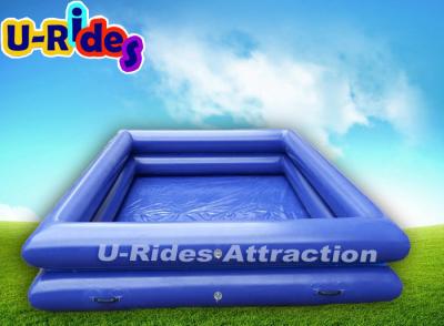 China Inflatable Backyard Swimming Pools With Double Tube / Inflatable Family Swimming Pool for sale