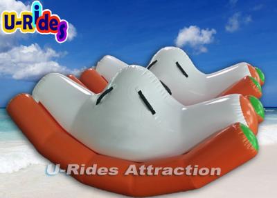 China 2 Person Commercial Inflatable Teeterboard Rocking With Digital Print 2.1m × 1m × 1m for sale