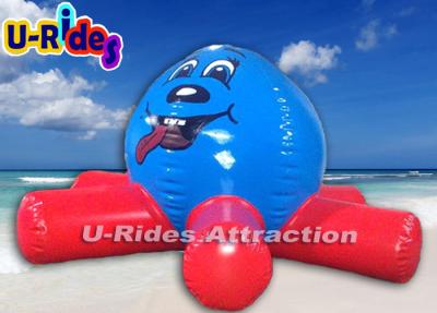 China Red , Blue Funny Floating Inflatable Kids Games 2.13M × 1.09M With SGS Certification for sale