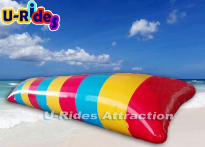 China Multicolor Extreme Bounce Inflatable Water Games Blob Jump  With Slide for sale