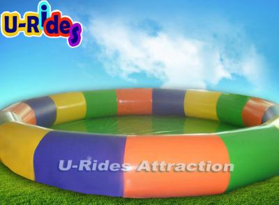 China 0.9mm PVC  Extra Large Inflatable Swimming Pools For Adults  CE / SGS Certification for sale