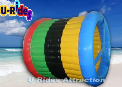 China Colorful Body Inflatable Zorb Ball With Plug , Human Sized Hamster Ball for sale