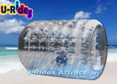 China Cylindrical Water Inflatable Zorb Ball , Adults Human Bubble Balls For Adults for sale