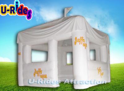 China PVC Tarpaulin White Outdoor Event Tent Inflatable Photo Booth For Adult for sale