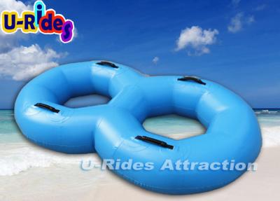 China Air Sealed swimming inflatable ring swimming rubber rings With Double Circle for sale