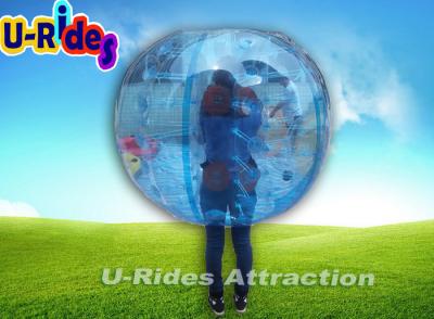 China Outside Waterproof Inflatable Zorb Ball Blue 1.5M × 1M For Grass for sale