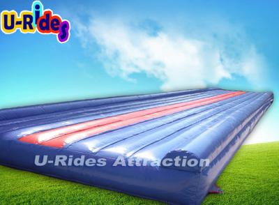 China Rental Indoor Gym Inflatable Tumbling Track Fire Resistance For Adult Sports for sale