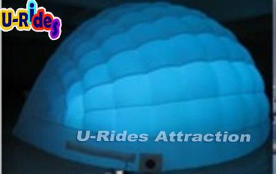 China Heavy Duty Inflatable Party Dome LED Air Dome Tent With 12 Months Warranty for sale