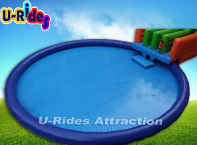 China Round Children Inflatable Swimming Pools Single Tube With 10-20 Minutes Inflating Time for sale