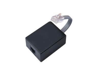 China Black DSL Filter Splitter With Noise Fliter ISO Certification Power Saving for sale