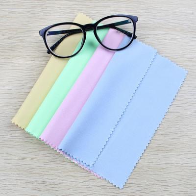 China Viable Custom Design Sunglass Cleaning Microfiber Cloth for sale