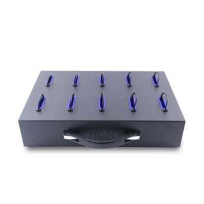 China Body Camera Docking Station Body Camera 10 Port Docking Stations Employee Card Camera Charging Station Terminal Station For Charging for sale