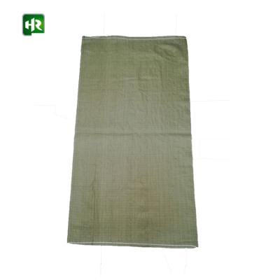 China Recyclable PP Woven Bags 50kg Garbage Sand Bestselling Durable Recycle Tear Resistant for sale