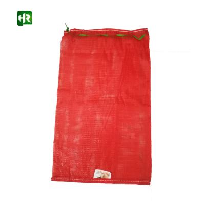 China Recyclable PP Vegetable Use Red Yellow Green Potato Purple Onion Mesh Net Bags for sale