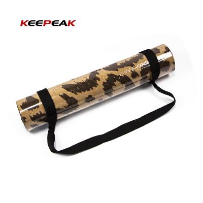 China Keepeak Waterproof/Eco-Friendly/Non-Slip Logo Print Organic Tpe Eco Custom Made Low Moq Cork Yoga Mat Set Natural Chakra for sale