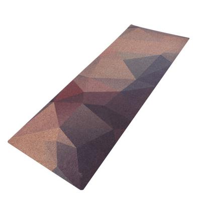 China Waterproof / Eco-Friendly / Non-Slip Keepeak Set Cork Rubber Yoga Mat for sale