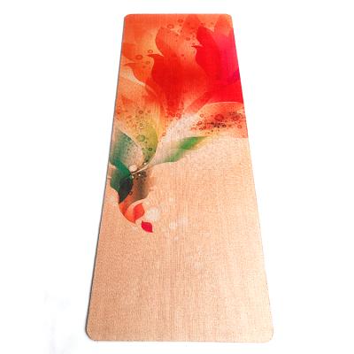 China Custom Eco-Friendly Waterproof/Eco-Friendly/Non-Slip Jute Yoga Mat from Keepeak for sale