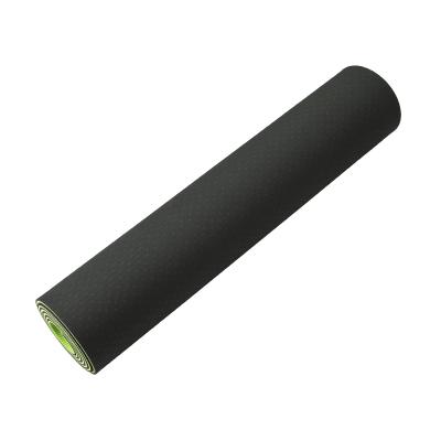 China Waterproof / Eco - Friendly / Non - Slip Keepeak Black Non Slip Tape Yoga Mat for sale