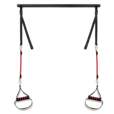 China Strength Training Portable Keepeak Yoga Pilates Bar With Elastic Resistance Band for sale