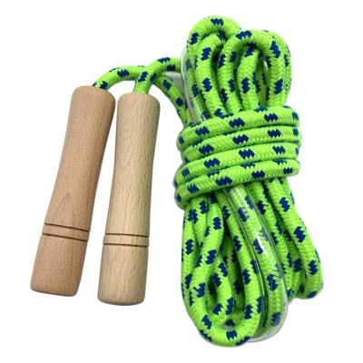 China Workout / Diet / Train / Entertainment Keepeak Wooden Jump Rope Kids Speed ​​'Fitness Calorie Jump Rope For Kids for sale