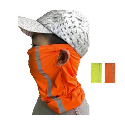 China Sun Protection UPF Sun Protection Tuban Neck Scarf Face Head Bandana Polishes With Reflective Stripes for sale