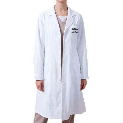 China Wholesale Hospital Male Female Hospital Uniform Medical White Lab Coats High Quality Professional Doctor Lab Coat for sale