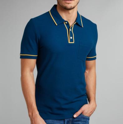 China QUICK DRY Custom Design OEM Manufacturer Polo T-shirts High Quality Breathable Cotton Polo Shirts For Men for sale